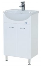 Уют-55 тумба прямая белая Н