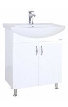 Элеганс-65 тумба прямая белая