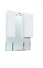 Эйфория-100 зеркало-шкаф белое (свет.)