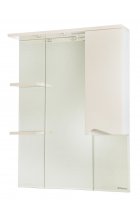 Эйфория-80 зеркало-шкаф бежевое прав. (свет.)