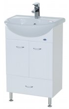 Уют-50 тумба с ниж. ящ. белая Н