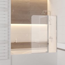 Шторка на ванну RGW SC-03 110х150 прозрачное стекло