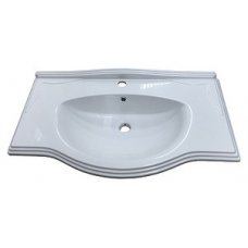 Дайна - 85 тумба прямая белая П-Дай01085-011Пр