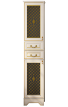 Ницца 40 L с 2-мя ящиками белый патина Л-Ниц05040-013Л