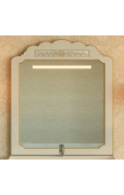 Milano 90 бежевое патина/декор Л-Мил02090-033