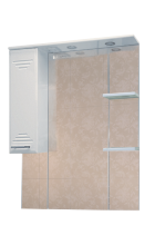 Флори 85 Зеркало-шкаф (свет) лев. Э-Флр04085-011СвЛ Флори 85 Зеркало-шкаф (свет) лев. Э-Флр04085-011СвЛ