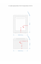 Вегас -105 Тумба подвесная с 1 ящ  П-Вгс01105-012П1Я