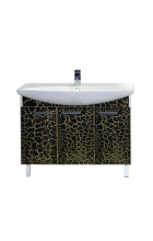 Джулия 105 Тумба прямая КРАКОЛЕТ черный Л-Джу01105-0213Пр Джулия 105 Тумба прямая КРАКОЛЕТ черный Л-Джу01105-0213Пр