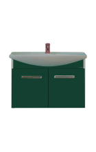 Джулия - 75 Тумба подвесная зеленая Л-Джу01075-0810По