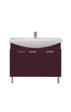 Джулия 105 тумба прямая бордовая Л-Джу01105-1010Пр Джулия 105 тумба прямая бордовая Л-Джу01105-1010Пр