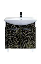 Джулия 85 тумба прямая краколет черная Л-Джу01085-0213Пр