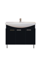 Джулия 105 тумба прямая черная Л-Джу01105-0210Пр Джулия 105 тумба прямая черная Л-Джу01105-0210Пр