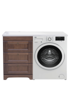 Рим - 60 Тумба с 3-мя ящ под стиральную машину, орех Рим - 60 Тумба с 3-мя ящ под стиральную машину, орех