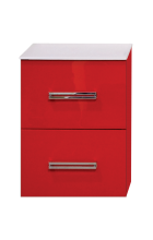 Атланта 38 тумба с 2-мя ящиками алый мак Л-Атл09038-04П2Я