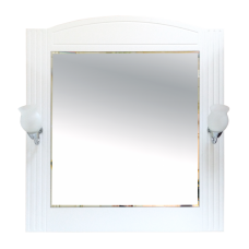 Эльбрус - 80 Зеркало белая эмаль П-Эль02080-011