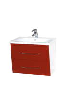 Токио 70 тумба с 2-мя ящиками алый мак Л-Ток01070-04Пко