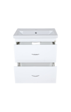 Фостер - 60 Тумба напольная с 2 ящ. Белая Э-Фос01060-012Я Фостер - 60 Тумба напольная с 2 ящ. Белая Э-Фос01060-012Я