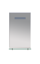 Лика - 50 Зеркало с полочкой (свет) П-Лик03050-Св Лика - 50 Зеркало с полочкой (свет) П-Лик03050-Св