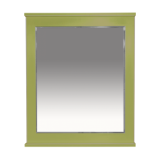 Женева - 70 Зеркало с полочкой оливковое серебро П-Жен02070-014
