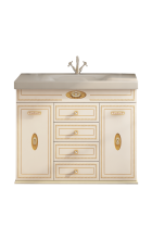 Roma -105 Тумба с 4 ящ. бежевая патина Л-Ром01105-0334Я