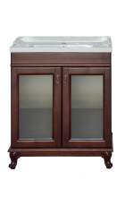 Дублин - 70 Тумба прямая, орех/стекло П-Дбл01070-8025ПрСт Дублин - 70 Тумба прямая, орех/стекло П-Дбл01070-8025ПрСт