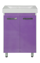 Джулия QVATRO - 60 Тумба прямая сиреневая Л-Джк01060-1510Пр