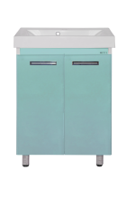 Джулия QVATRO - 65 Тумба прямая голубая Л-Джк01065-0610Пр