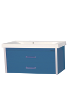 Джулия QVATRO -105 Тумба с 2 ящ. подвесная синяя Л-Джк01105-1110П2Я Джулия QVATRO -105 Тумба с 2 ящ. подвесная синяя Л-Джк01105-1110П2Я