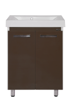 Джулия QVATRO - 65 Тумба прямая коричневая Л-Джк01065-1410Пр