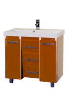 Джулия Qvatro -105 с 3-мя ящиками оранжевая Л-Джк01105-1310Ко3 Джулия Qvatro -105 с 3-мя ящиками оранжевая Л-Джк01105-1310Ко3