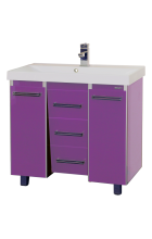 Джулия Qvatro -105 с 3-мя ящиками сиреневая Л-Джк01105-1510Ко3 Джулия Qvatro -105 с 3-мя ящиками сиреневая Л-Джк01105-1510Ко3