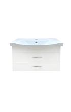 Монро - 95 тумба 2 ящ. подвесная белая Э-Мнр01090-011П2Я