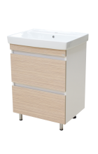 Слим - 50 тумба напольная (ЛДСП/2 ящ.) Э-Сл-07050-1922ЯП