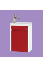 Мини -40 Тумба прямая подвесная красная универсальная л/п П-Мин01040-041По Мини -40 Тумба прямая подвесная красная универсальная л/п П-Мин01040-041По