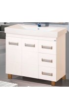 Селена -90 Тумба прямая с 3 ящ. П-Сел01090-01Пр3Я