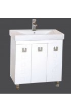 Эллада  - 90 Тумба прямая белая эмаль П-Элл01090-011Пр