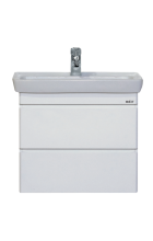 Прима - 55 Тумба подвесная 2 ящ. белая эмаль направл. с доводч. П-При01050-011П2ЯДо Прима - 55 Тумба подвесная 2 ящ. белая эмаль направл. с доводч. П-При01050-011П2ЯДо