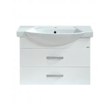 Монро - 65 тумба с 2 ящ. подвесная белая Э-Мнр01065-011П2Я