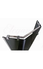 Душевой уголок Elegansa TRAPEZ Grey 331 (80)