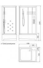 Душевая кабина Edelform EF-2401/EF-4050T