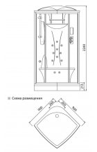 Душевая кабина Edelform EF-1030T/EF-2001