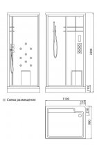 Душевая кабина Edelform EF-2401/EF-4050T