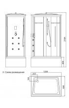 Душевая кабина Edelform EF-2303/EF-4061T