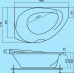 Акриловая ванна OSM Диона