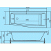 Акриловая ванна OSM Медея-150