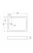 Душевой поддон Gemy ST13C