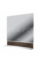 Зеркало Астра-Форм универсальное со стеклянной полкой Зеркало Астра-Форм универсальное со стеклянной полкой